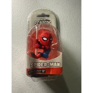 NECA Scalers Spider-Man Marvel Collectible Mini Figure Cable Accessory Red Blue